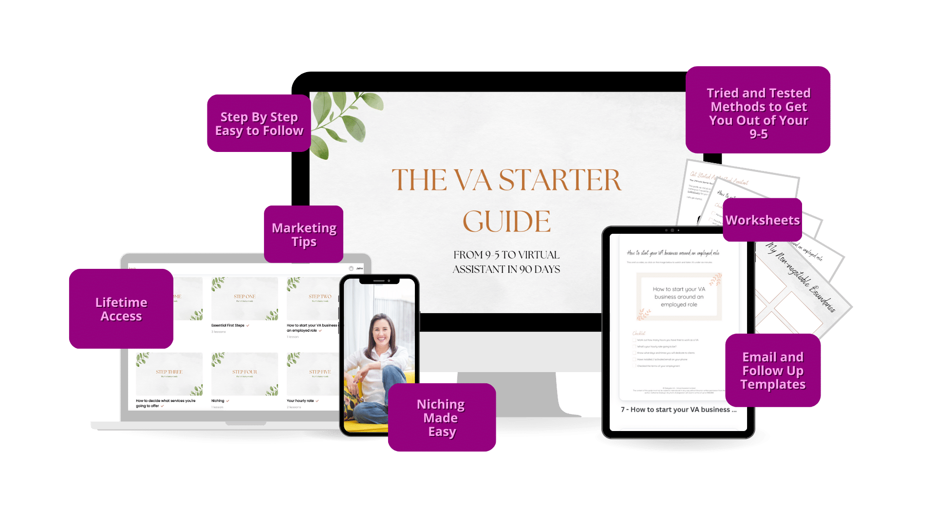How to be a Virtual Assistant. The VA Starter Guide from Catherine Gladwyn