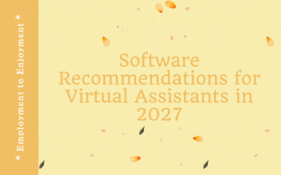 Software for Virtual Assistants to Learn in 2027