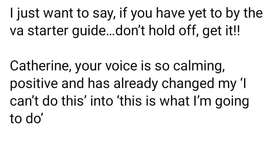 Reviews of the VA Starter Guide