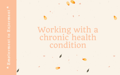 Working with a chronic health condition